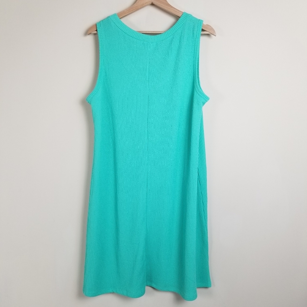 Andree By Unit Sleeveless V-Neck Dress Large NWT